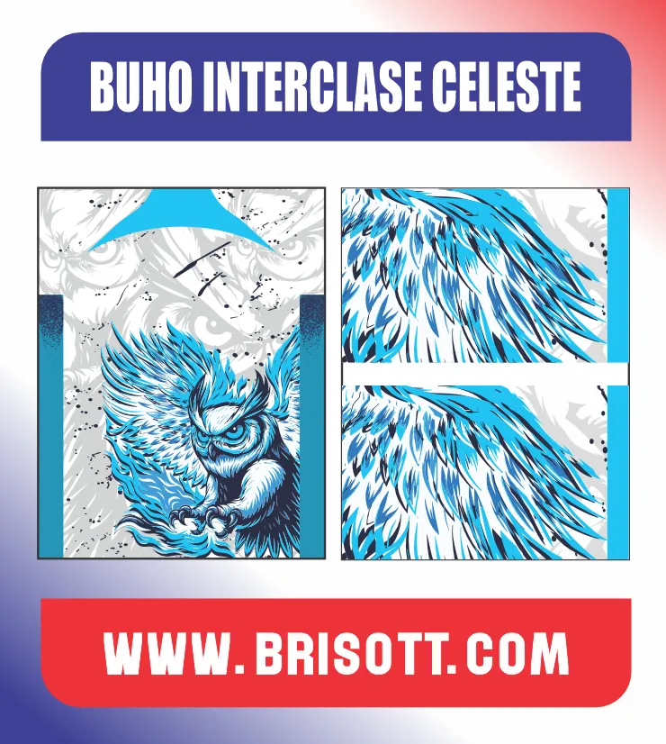 BUHO INTERCLASE CELESTE
